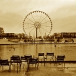 Paris - pohled na Plaza de la Concorde